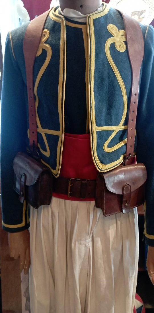 Mannequin complet de tirailleur algérien-photo-4