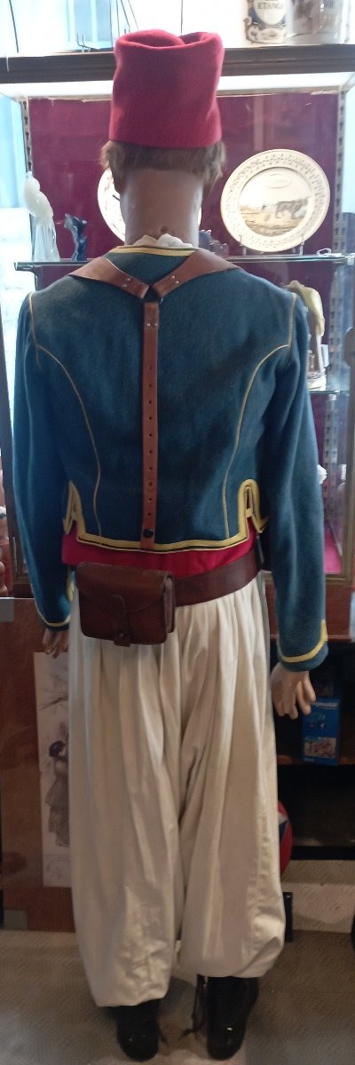 Mannequin complet de tirailleur algérien-photo-3