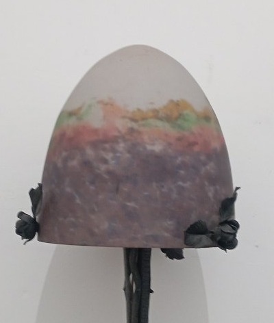 Lampe champignon '' Muller Frères Luneville ''-photo-4