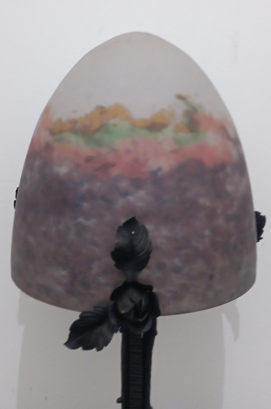Lampe champignon '' Muller Frères Luneville ''-photo-5