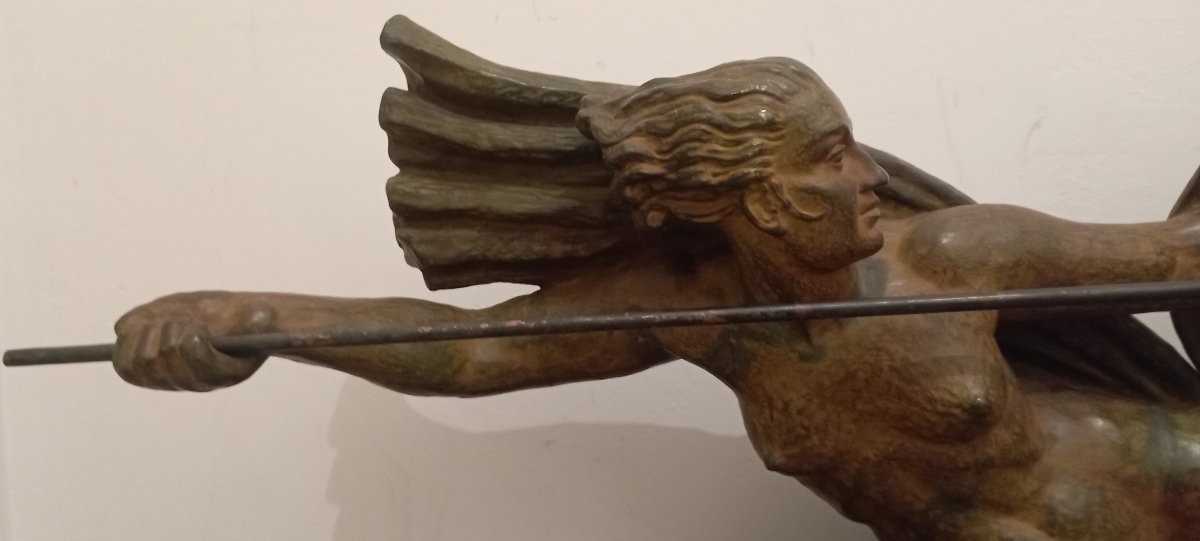Bronze de Penthésilée par Marcel André Bouraine-photo-3