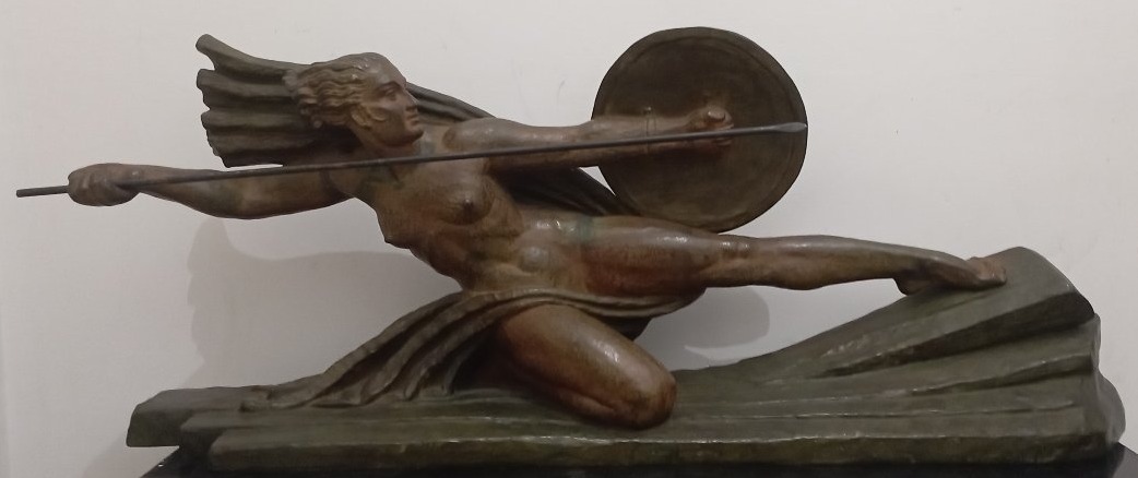 Bronze de Penthésilée par Marcel André Bouraine