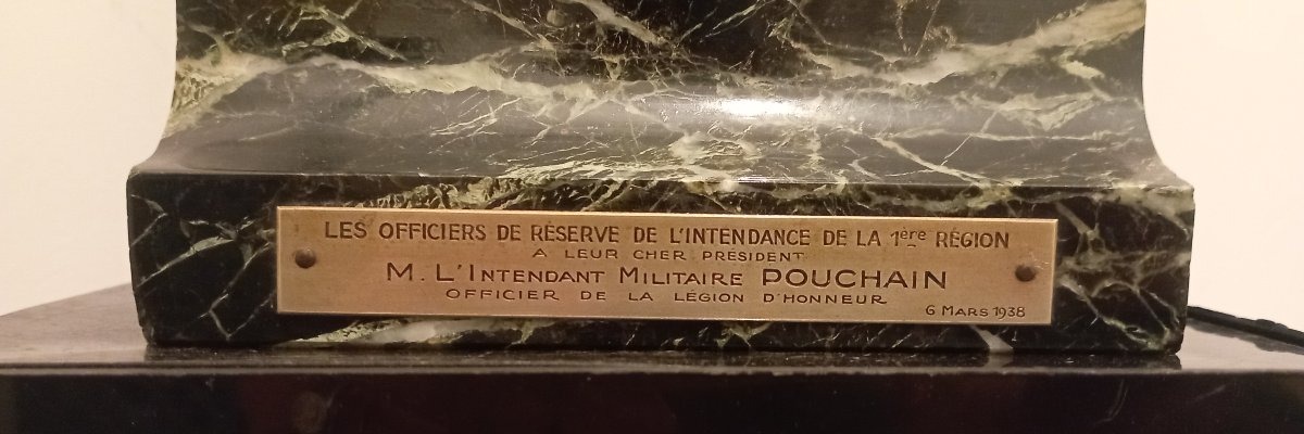 "Buste de jeune homme" sculpture en bronze à la cire perdue par Pina-photo-3