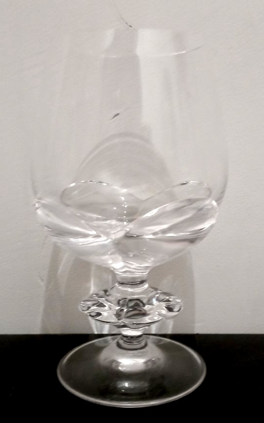6 Water Glasses From Maison Lalique France, Blois Series-photo-2