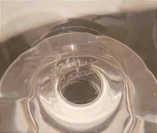 6 Water Glasses From Maison Lalique France, Blois Series-photo-1