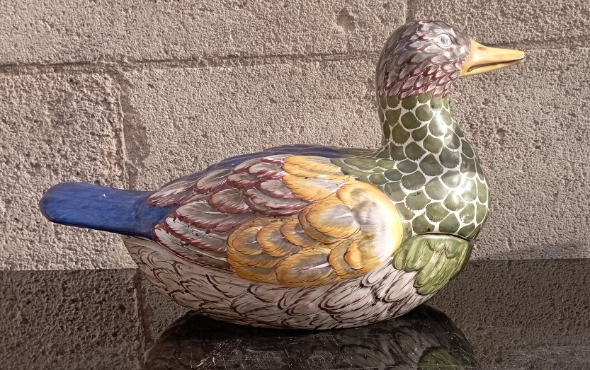 19th-century Ceramic Mallard Duck Terrines-photo-2