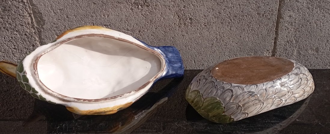 19th-century Ceramic Mallard Duck Terrines-photo-4