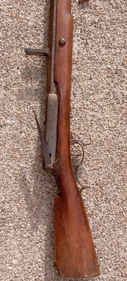 Fusil de rempart milieu du XIX ème siècle-photo-3