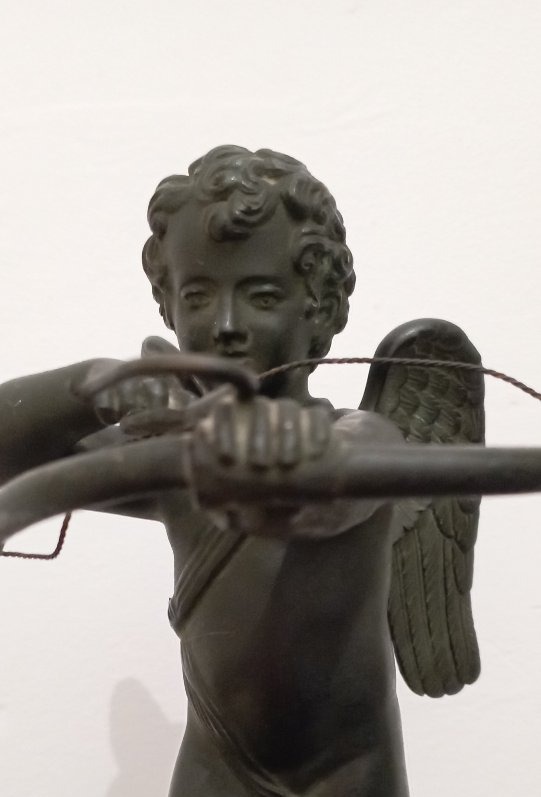 Bronze Sculpture "cupid" -photo-3