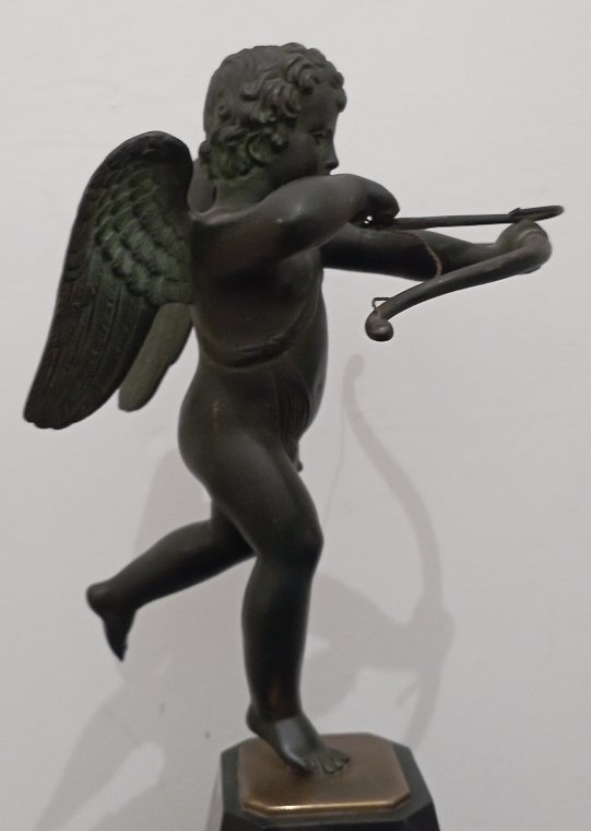 Bronze Sculpture "cupid" -photo-2