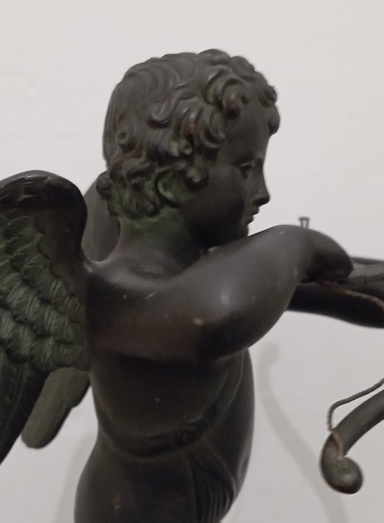 Bronze Sculpture "cupid" -photo-3