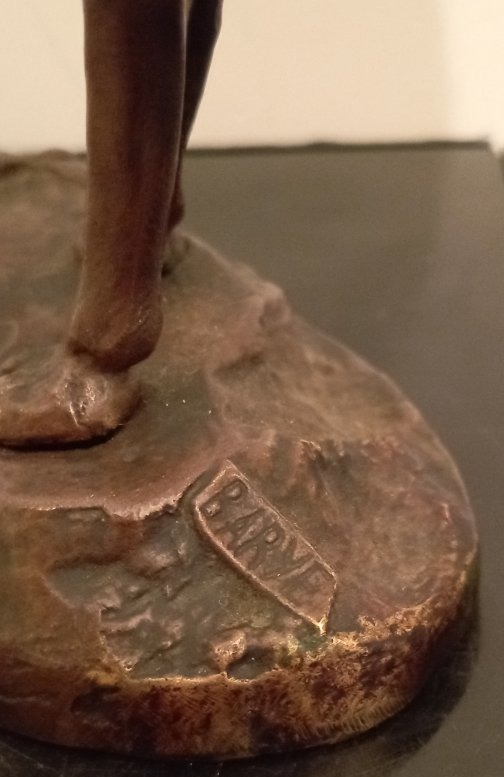 "Dromadaire harnaché d'Egypte" Sculpture een bronze par Antoine Louis Barye-photo-5
