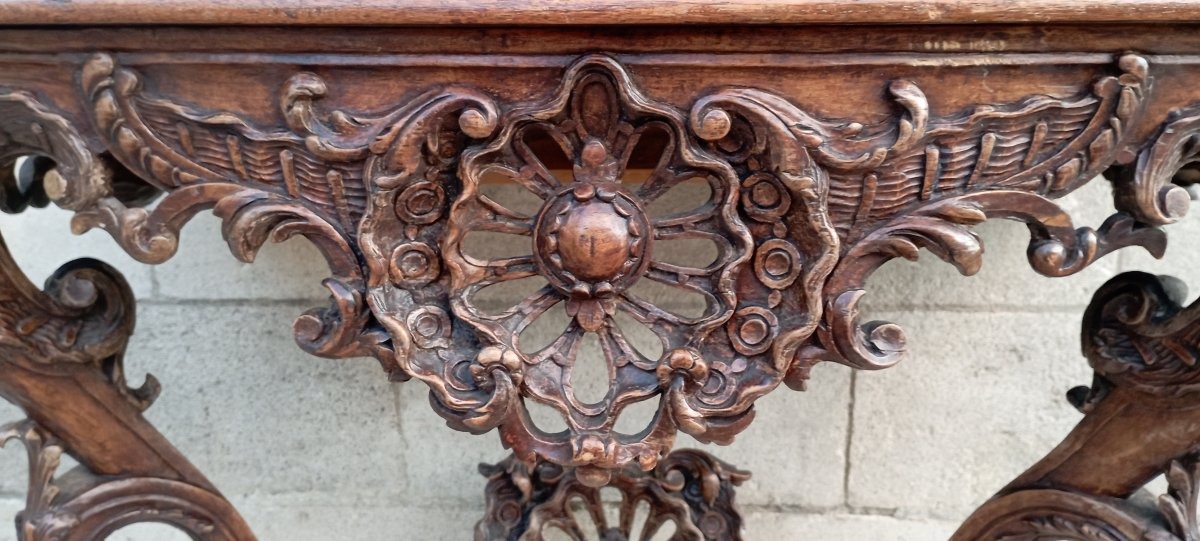 18th-century Console Table In The Louis XV Style-photo-3