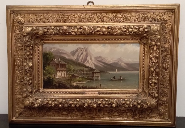 Pair Of Oil-on-panel Paintings By Karl Von Oels-photo-2