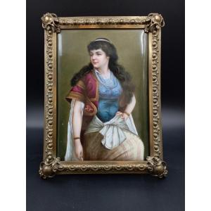 Painting On Porcelain, 19th Century