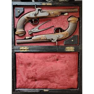 Coffret de pistolets de duel Lepage