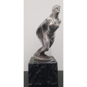 Bronze Car Ornament By Boleslaw Biegas