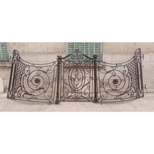 Large 18th-century Wrought-iron Gate 