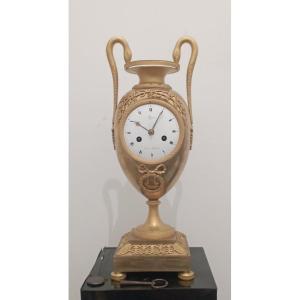 Pendule amphore Empire signé Lépine