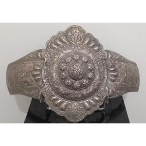Plaque de boucle de ceinture Empire Ottoman XIX ème siècle