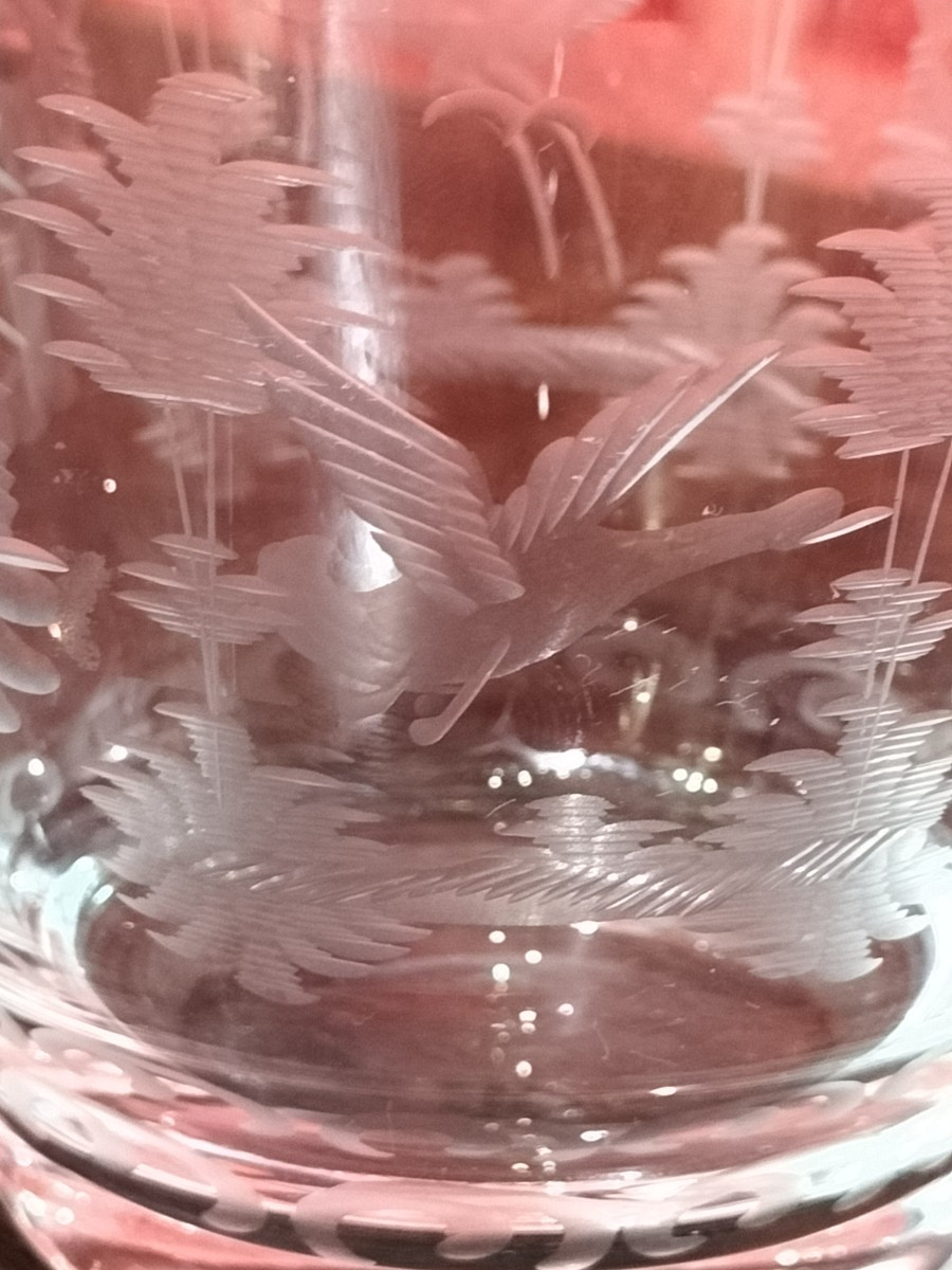 Cut Glass Goblet Or Small Vase, 18th Century-photo-4
