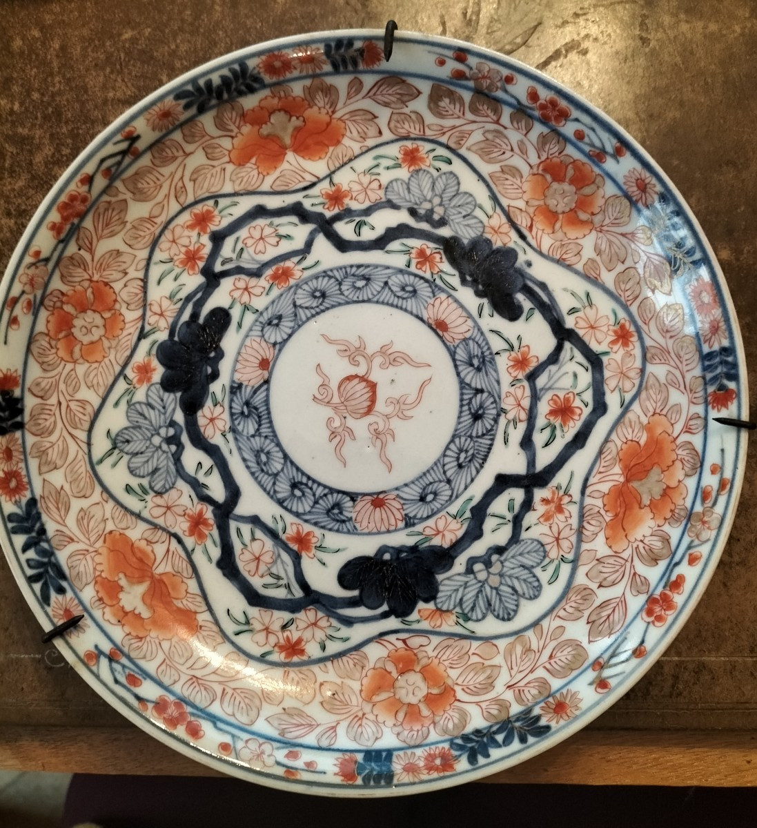 Assiette Imari époque XVIIIe-photo-2