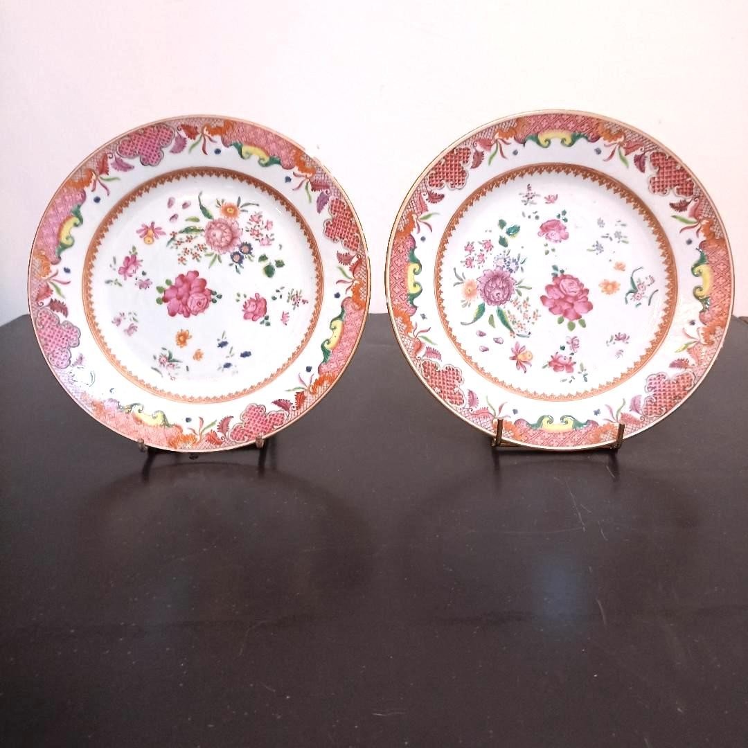 Pair Of Plates XIII Th India Company
