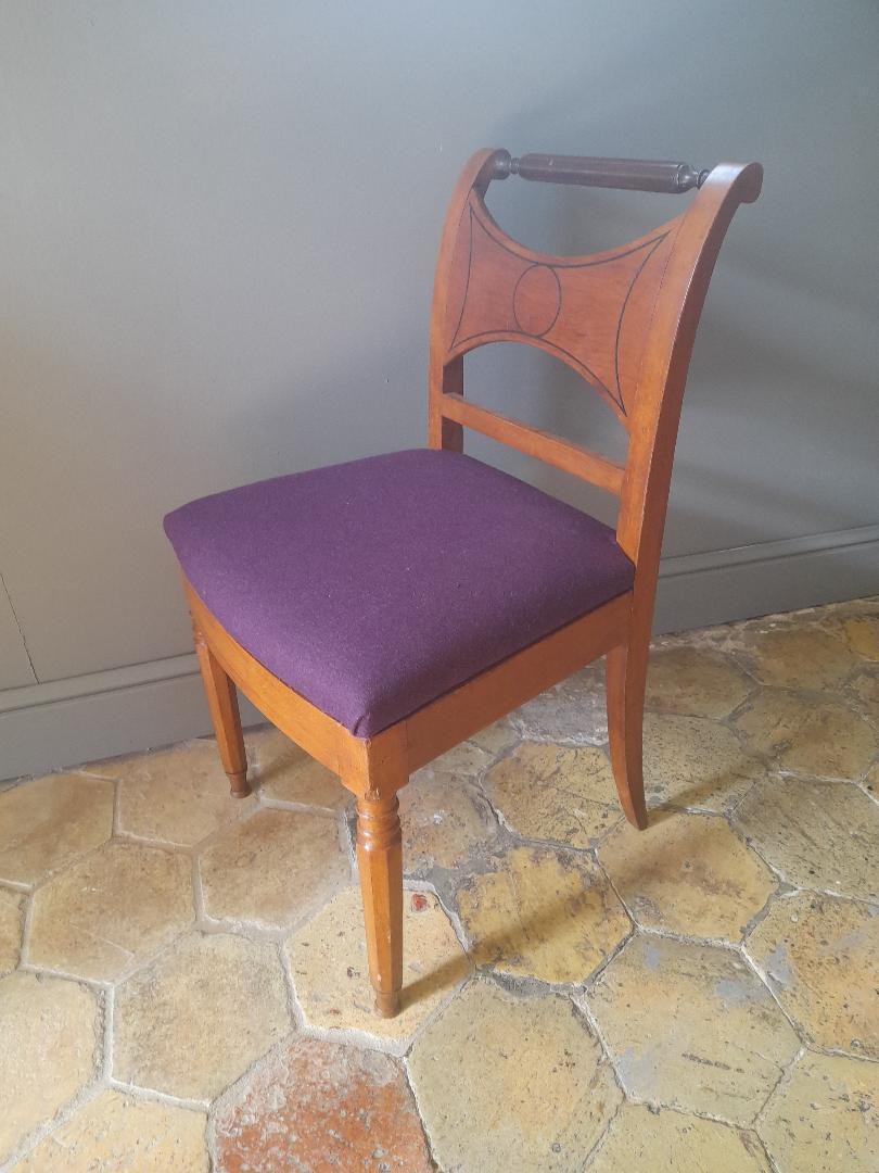 Paire de chaises dans le goût d'Emilio TERRY-photo-1