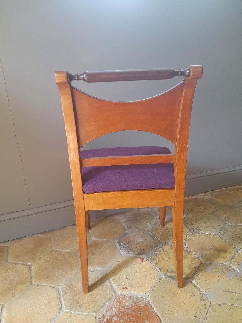 Paire de chaises dans le goût d'Emilio TERRY-photo-2