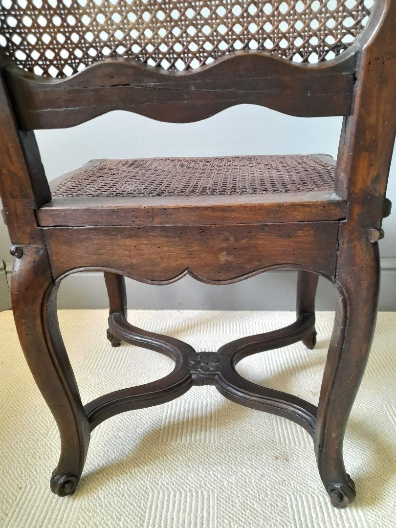 Four Louis XV Period Chairs-photo-4