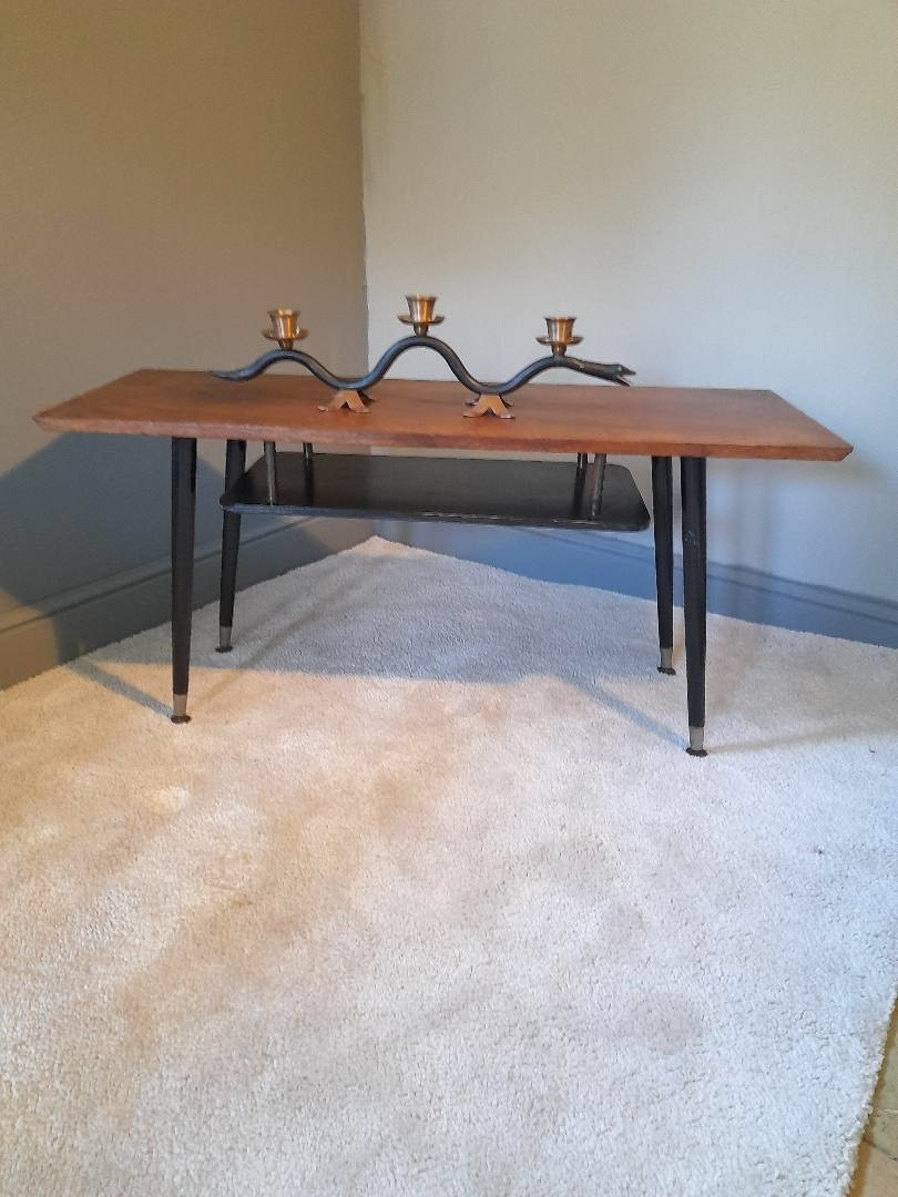 80s Teak Coffee Table