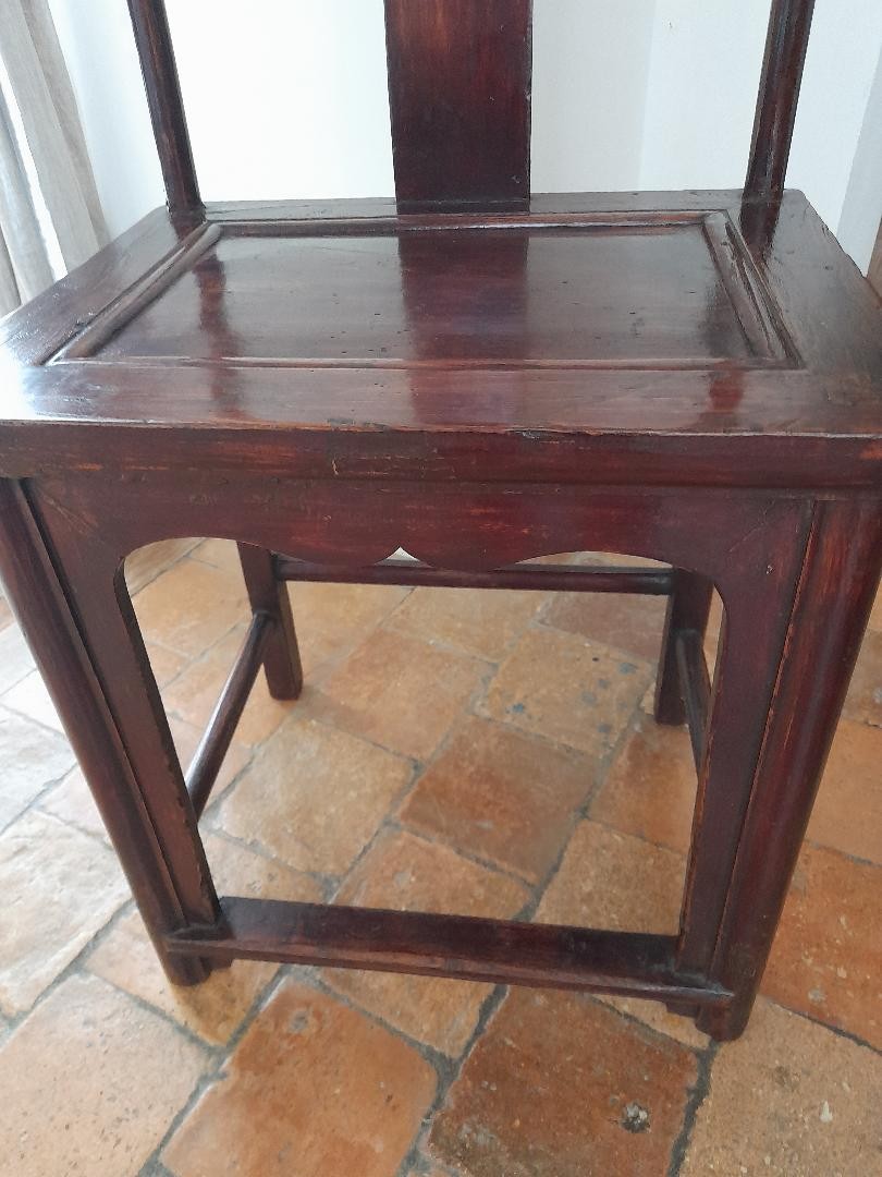 Pair Of Chinese Chairs-photo-4
