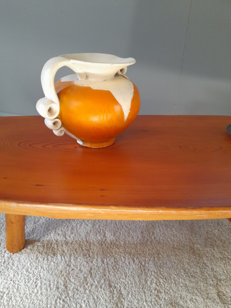 Table basse en bois année 70-photo-2