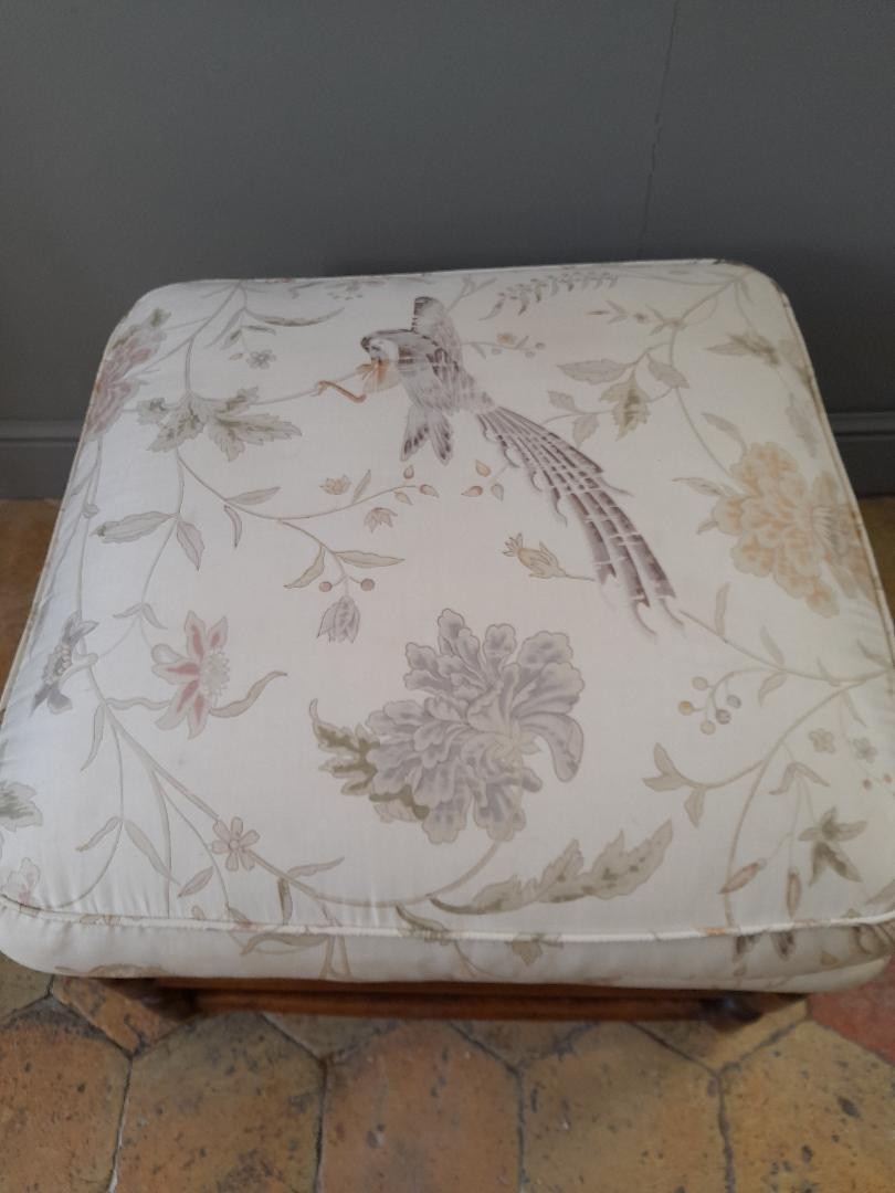 Footrest Provencal Work XIX è-photo-2