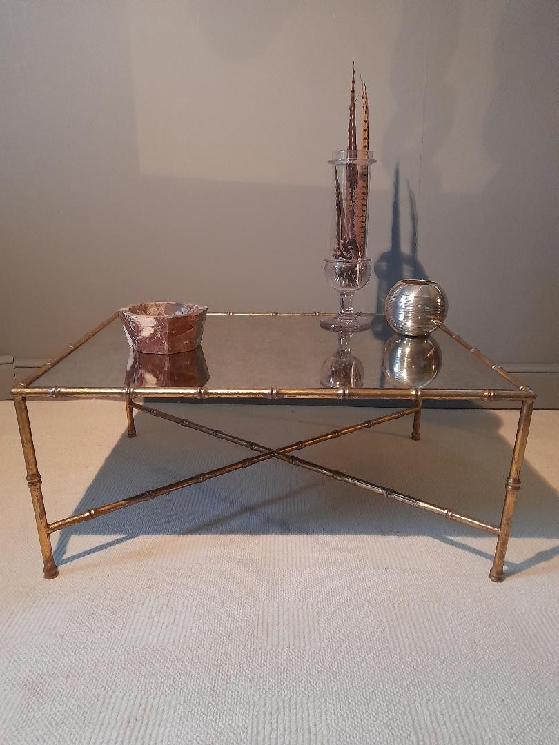 Table basse dans le goût de la Maison BAGUÈS