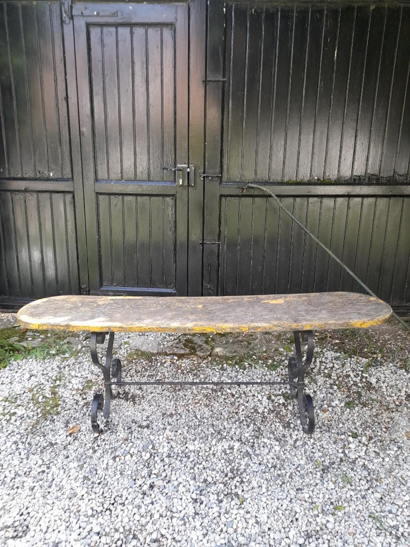 Banc de jardin en chêne 