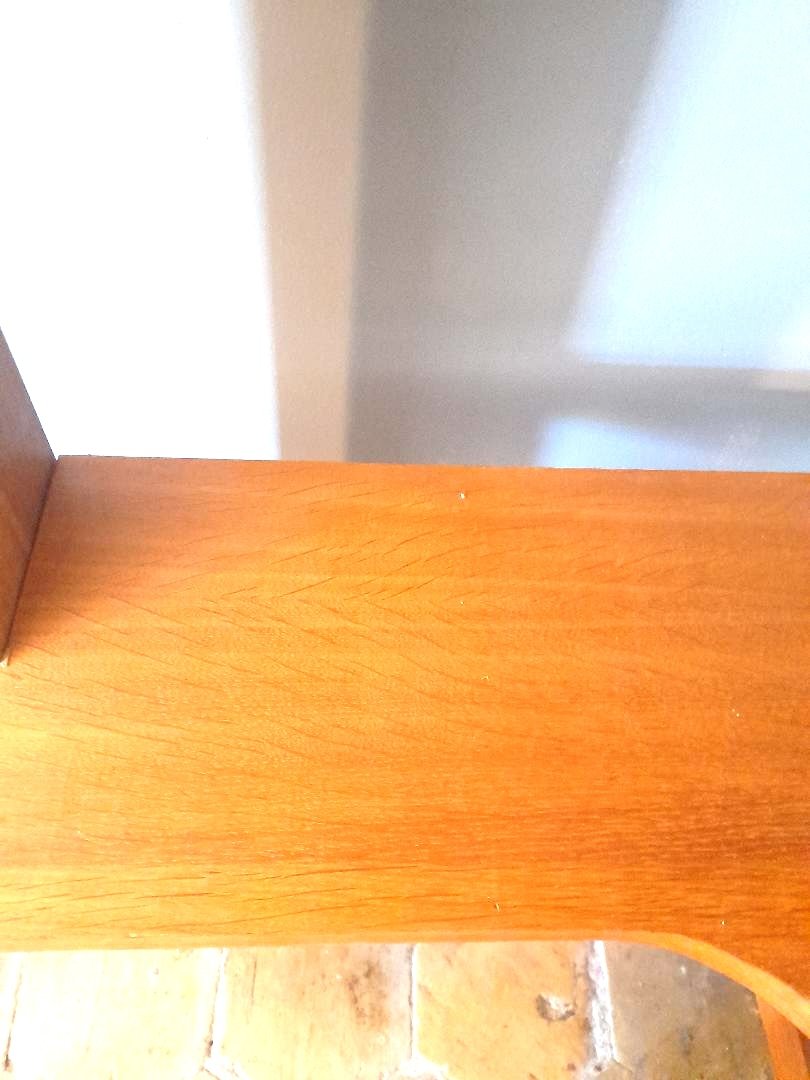 Designer Corner Bookcase In Oak Veneer-photo-4