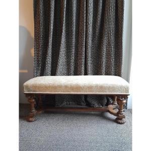 Late 19th Century Baroque Style Bench
