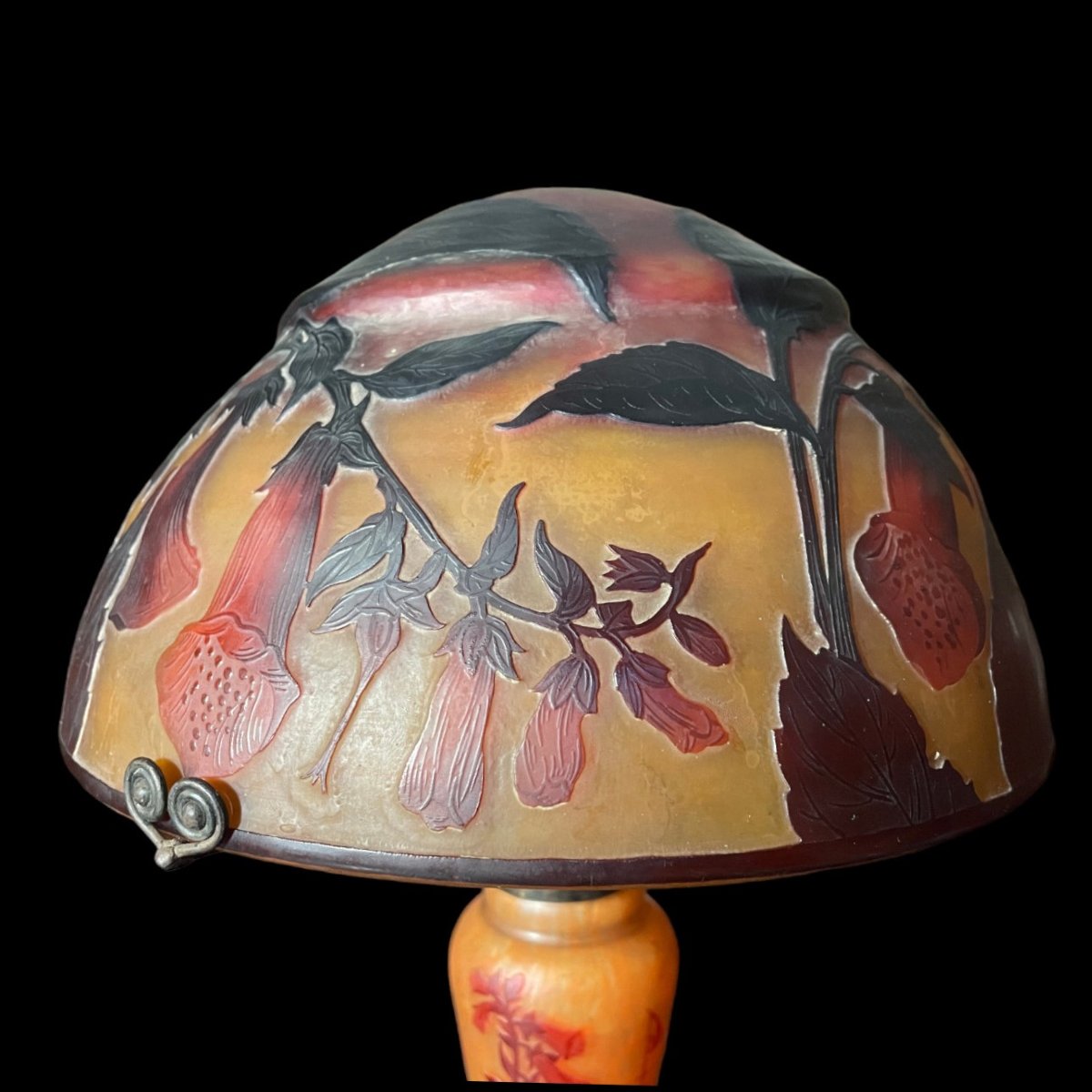 Rare Multi-layered Lamp By Daum, Digitalis Model-photo-3