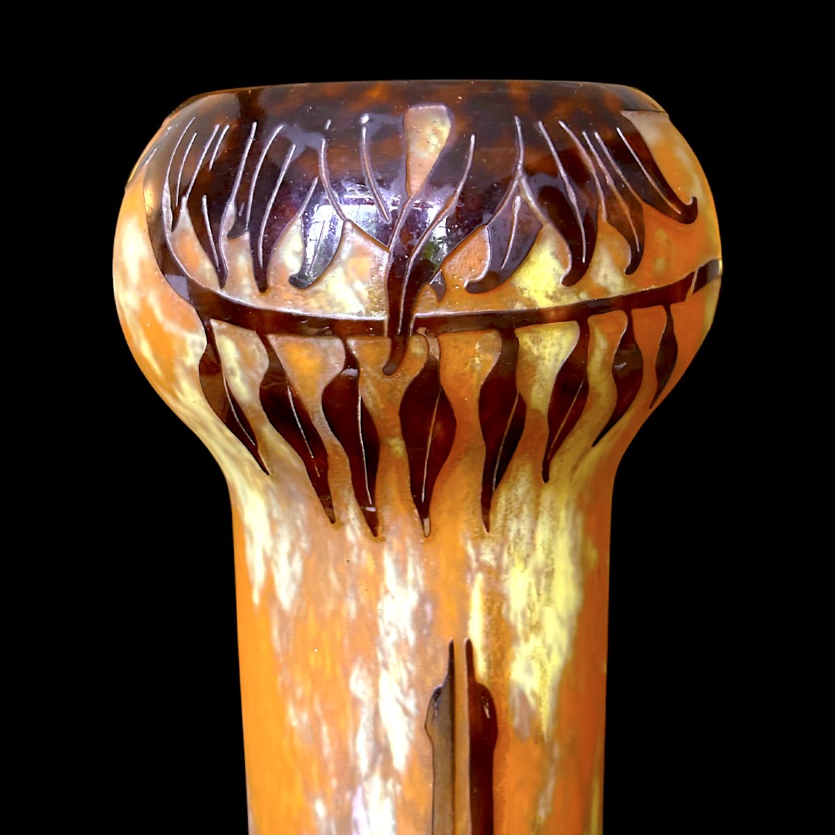 Vase Le Verre Français aux cygnes-photo-4