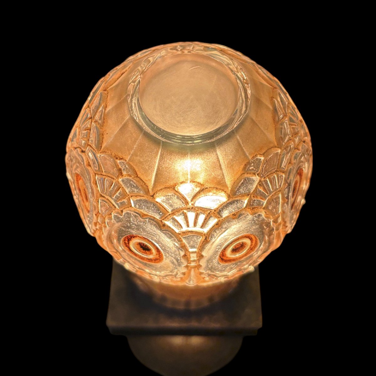Art Deco Robj Owl Perfume Burner-photo-4