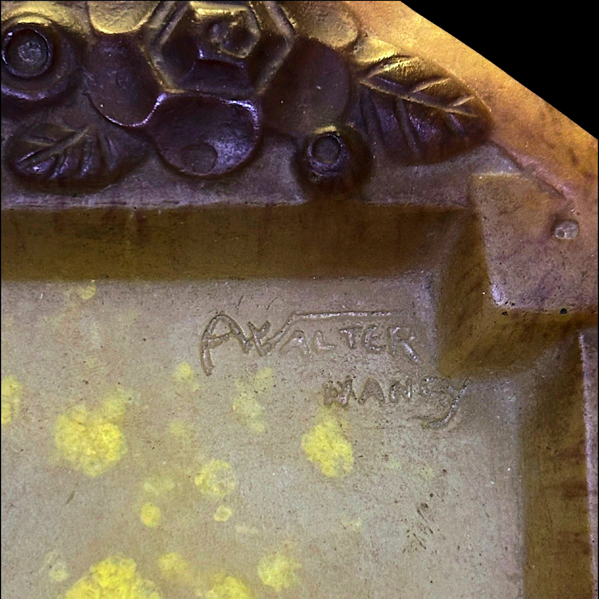 Amalric Walter Trinket Dish, Circa 1920-photo-2