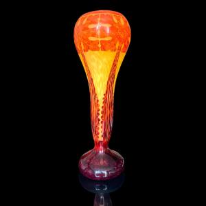 “amarantes” Vase By Le Verre Français