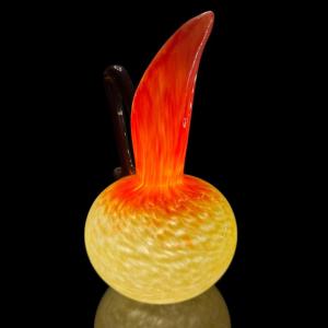 Small Blown Glass Pitcher By Charles Schneider