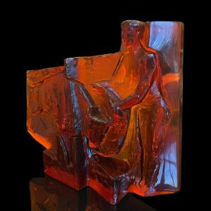 Sculpture cubiste Professor Jan Cerny