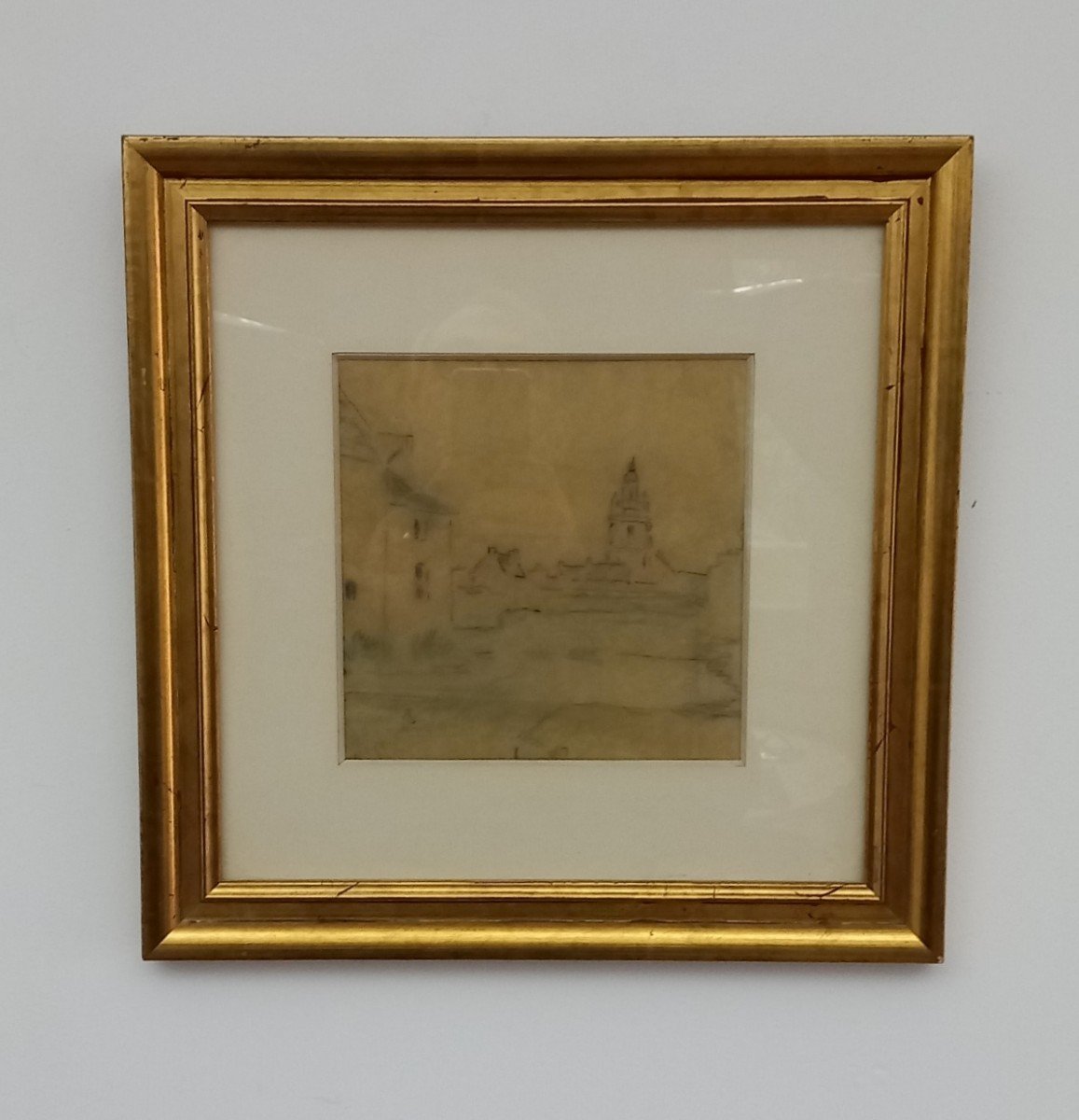 Drawing By Ferdinand Loyen Du Puigaudeau (1864-1930)