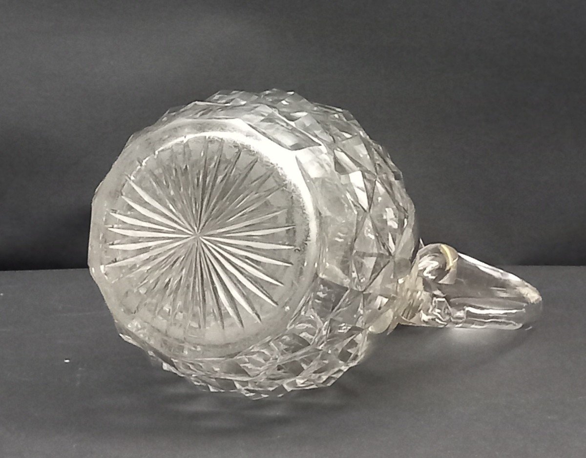 Aiguière En Cristal Du Creusot _ Vers 1830-photo-3