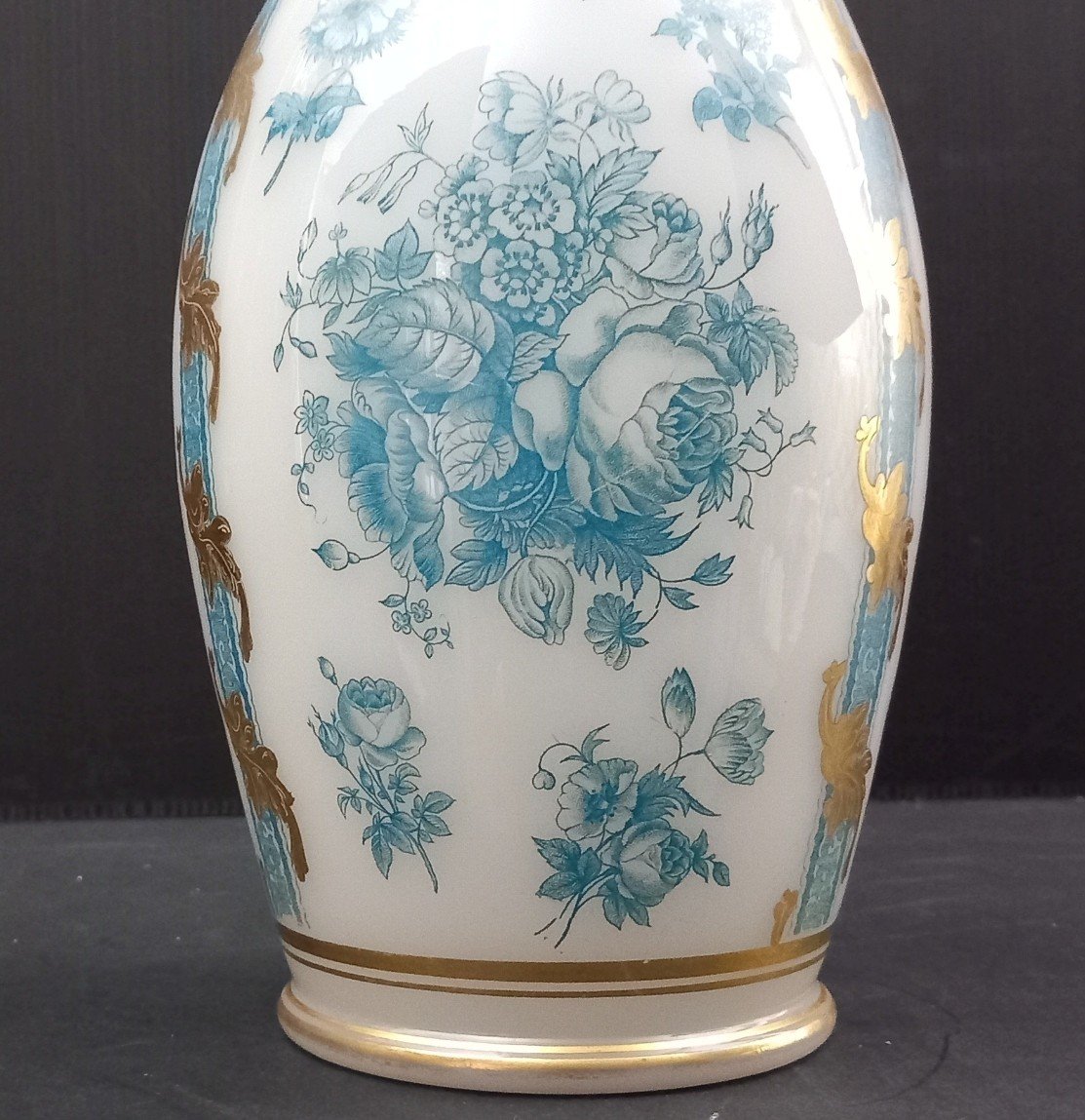 Vase En Opaline De Baccarat - XIXème-photo-2