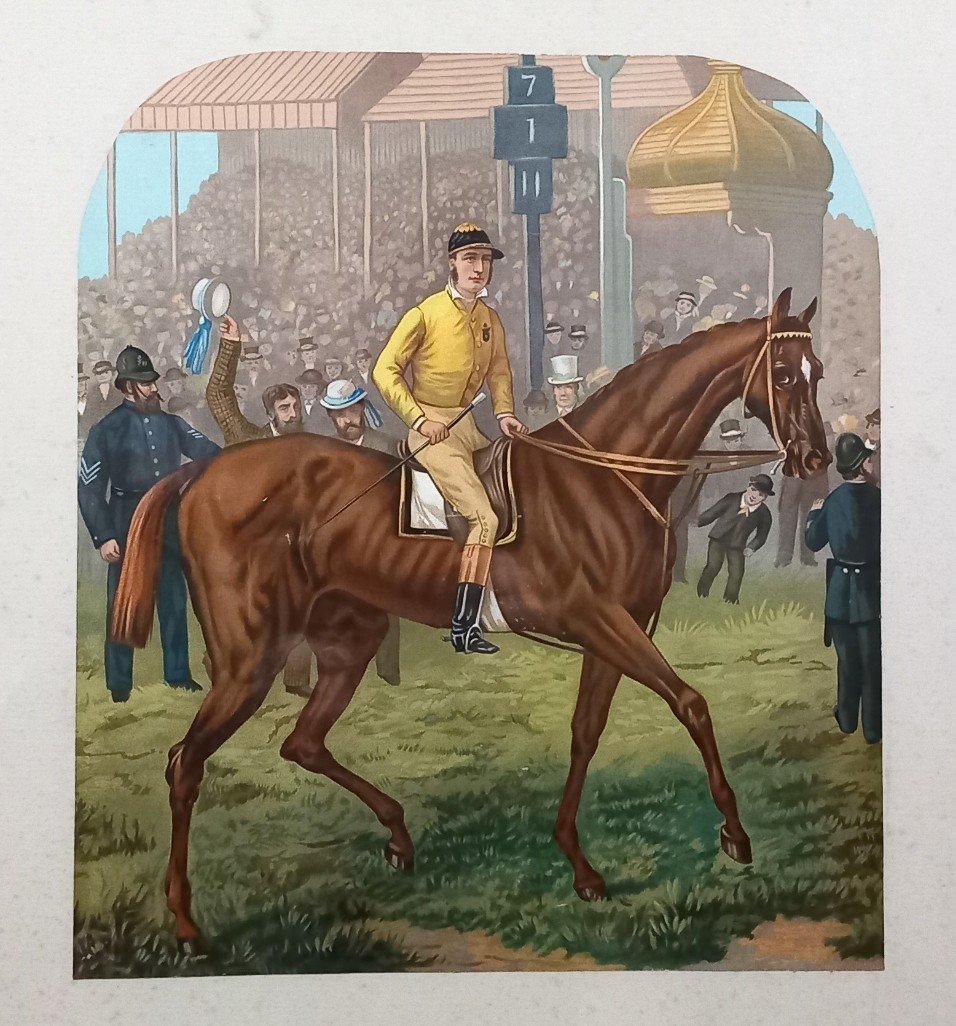 Pair Of English Engravings_racing Horses_19th Century-photo-4
