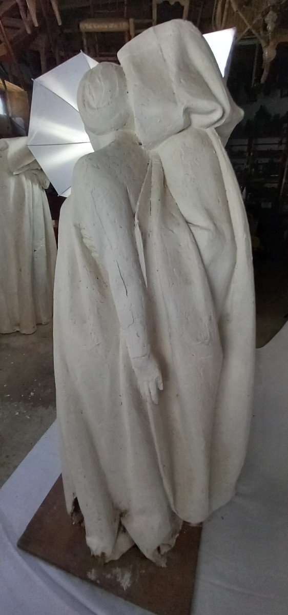 Very Large Plaster From The Workshop Of The Sculptor Jean Fréour -photo-2